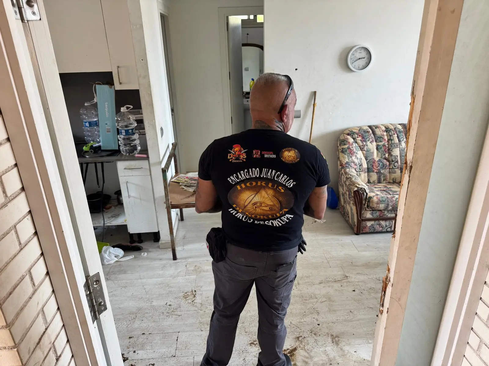 Mediador de Horus Desokupa en Tarragona tras recuperar una vivienda